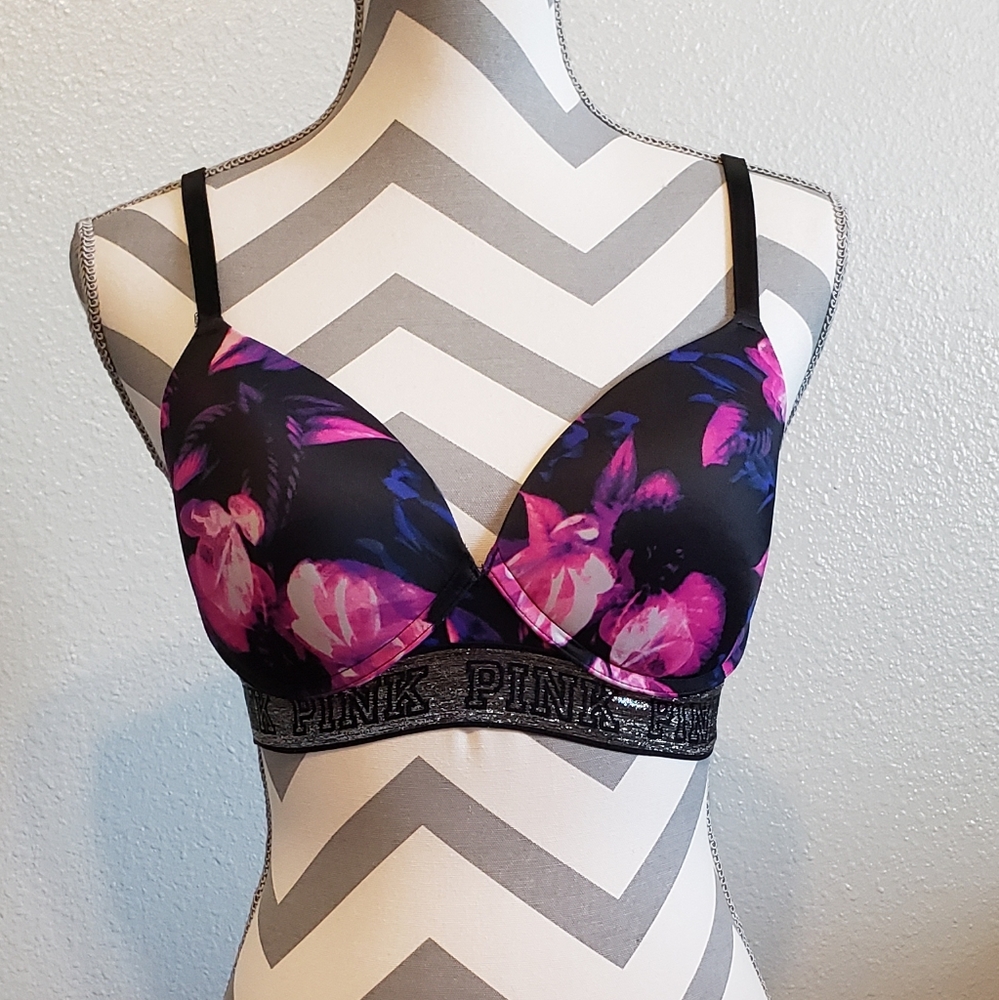 PINK VICTORIA'S SECRET BRA